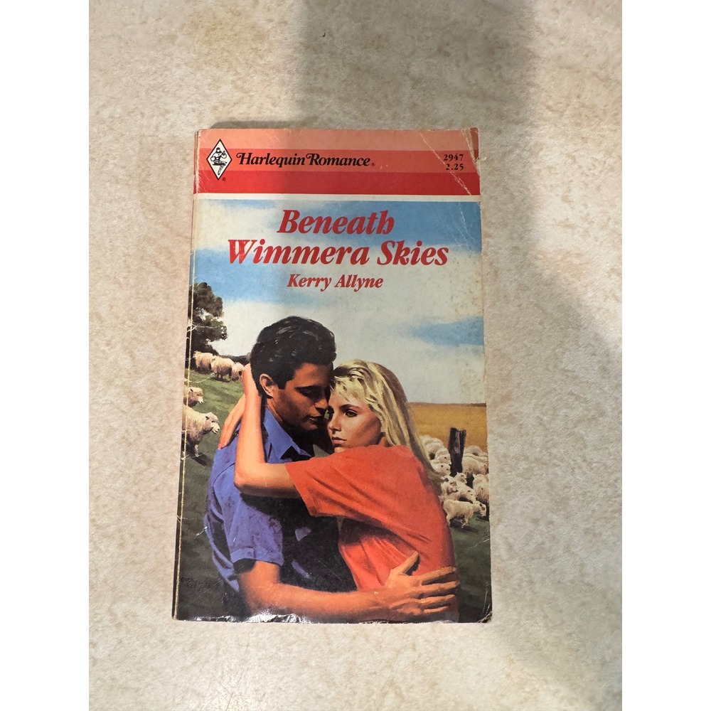 Beneath Wimmera Skies Kerry Allyne Harlequin Romance 2947 First Edition 1988 PB